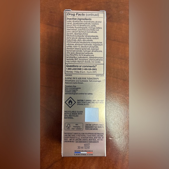 NWT Lancome Teint Idole Ultra Wear Foundation in Shade 135N - Picture 7 of 16